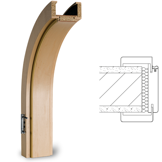 Wippro Door Systems Arched Doors, Arched Wooden Door Frame